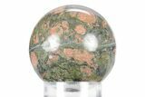 Polished Spherulitic Rhyolite Sphere - Australia #360407-1